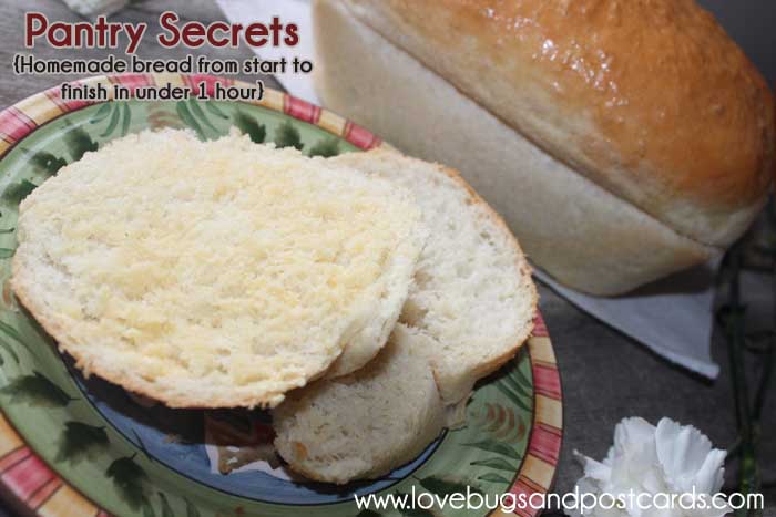 Pantry Secrets Review {Homemade bread from start to finish in under 1 hour}