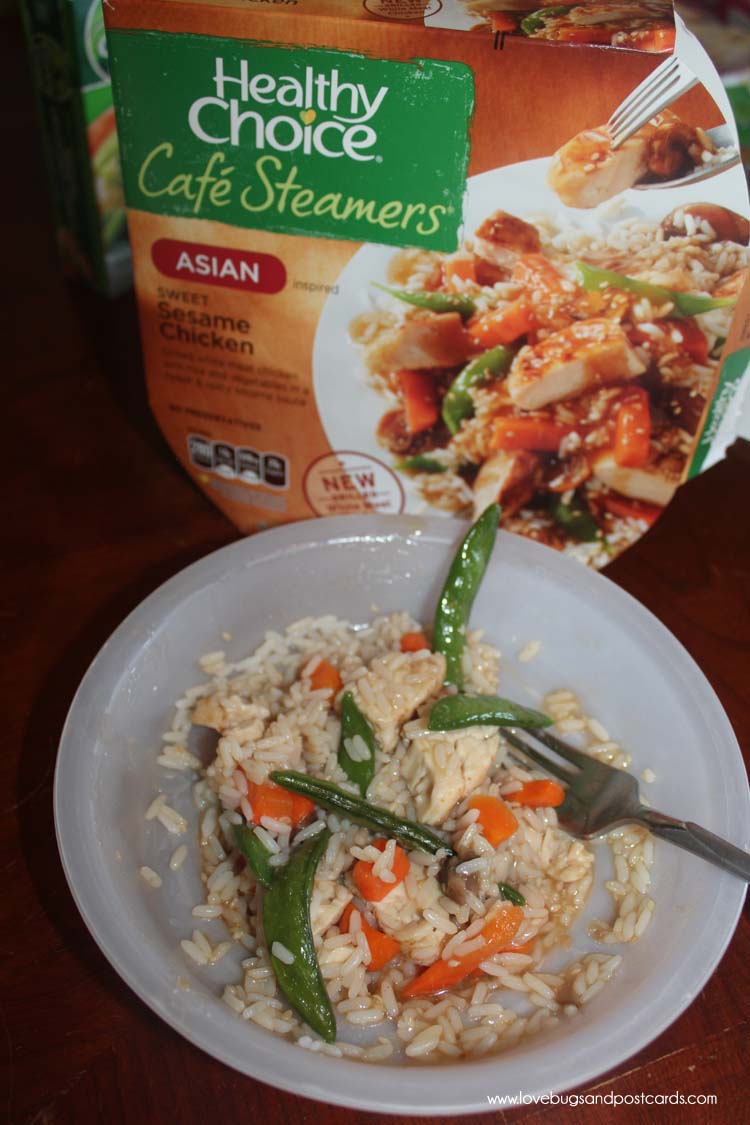 Healthy Choice Cafe Steamers - Sweet Sesame Chicken