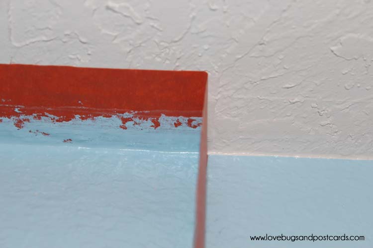 FrogTape® kept my textured surfaces smooth while I painted