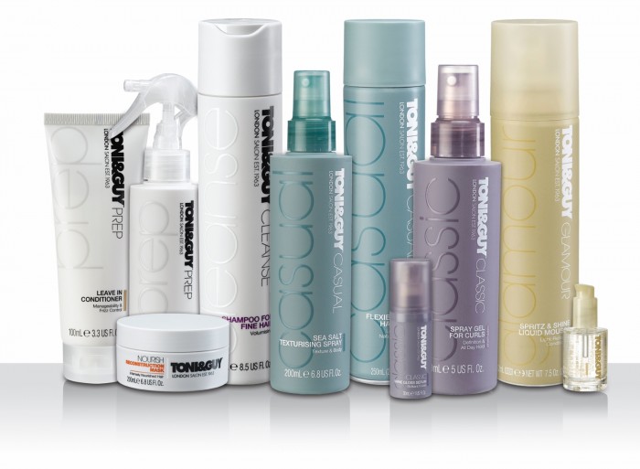 Toni & Guy Product Line