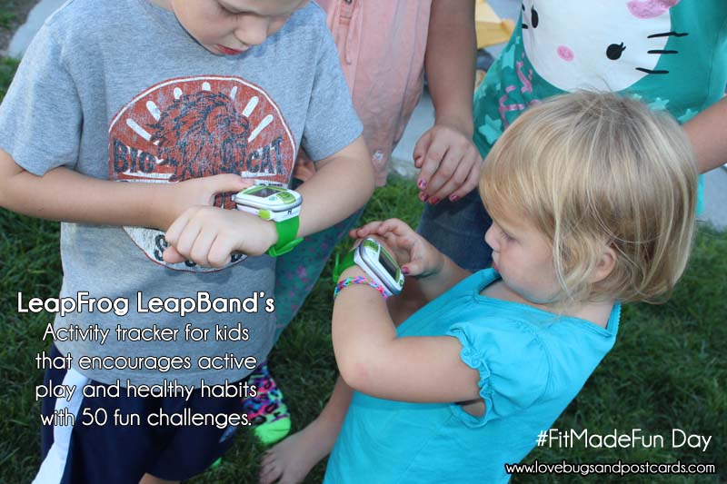 LeapFrog LeapBands #FitMadeFun Day