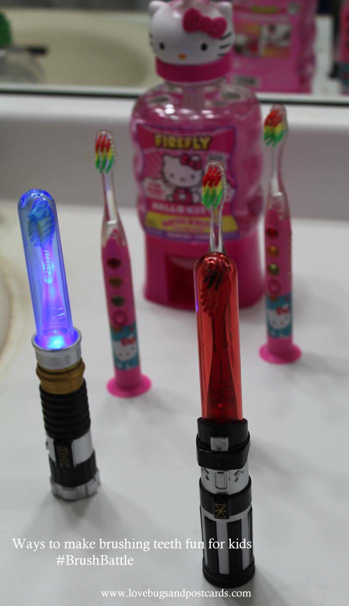 Ways to make brushing teeth fun for kids #BrushBattle