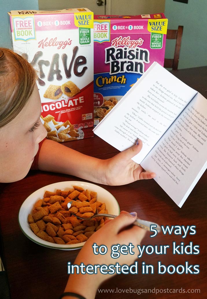 5 ways to get your kids interested in books