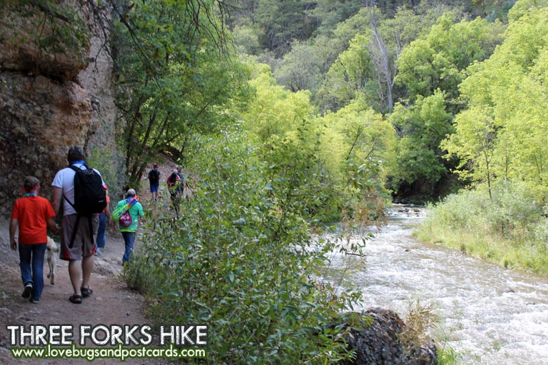 Three Forks Hike to Fifth Water Hot Springs