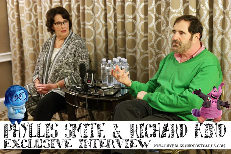 *EXCLUSIVE* Phyllis Smith & Richard Kind Inside Out Interview #InsideOutBloggers