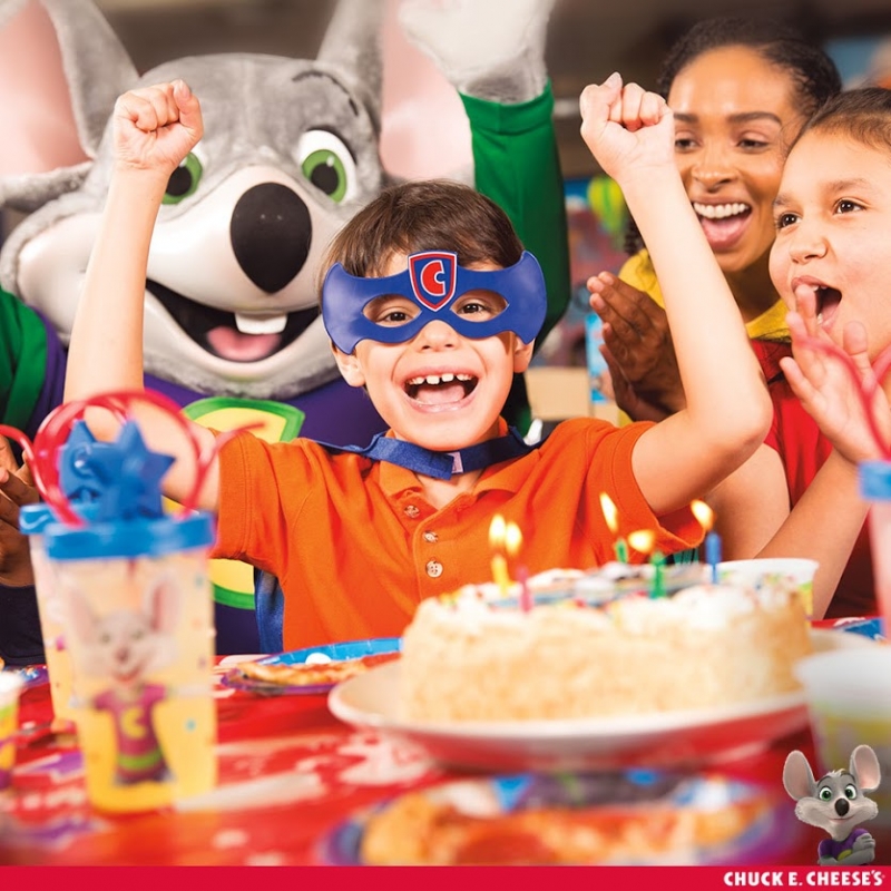 5 reasons we love Chuck E. Cheese for Birthday Fun!