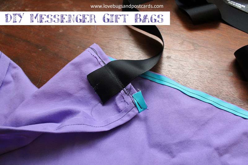 DIY Messenger Gift Bags