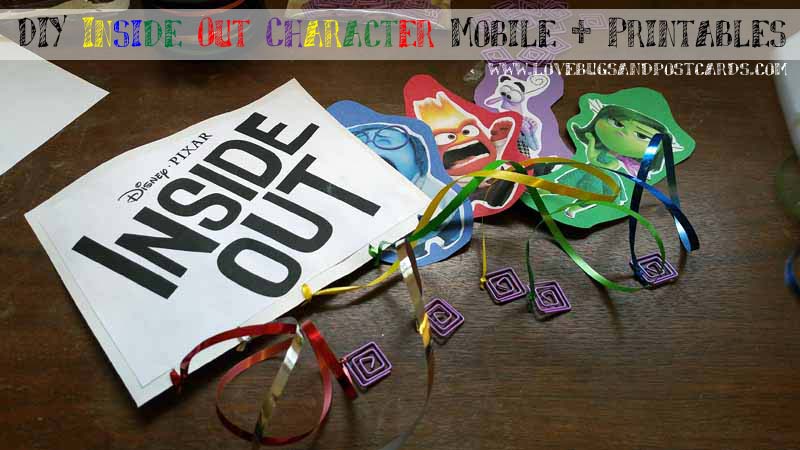 DIY Inside Out Mobile + Printables