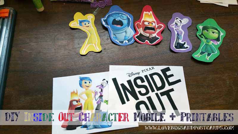 DIY Inside Out Mobile + Printables