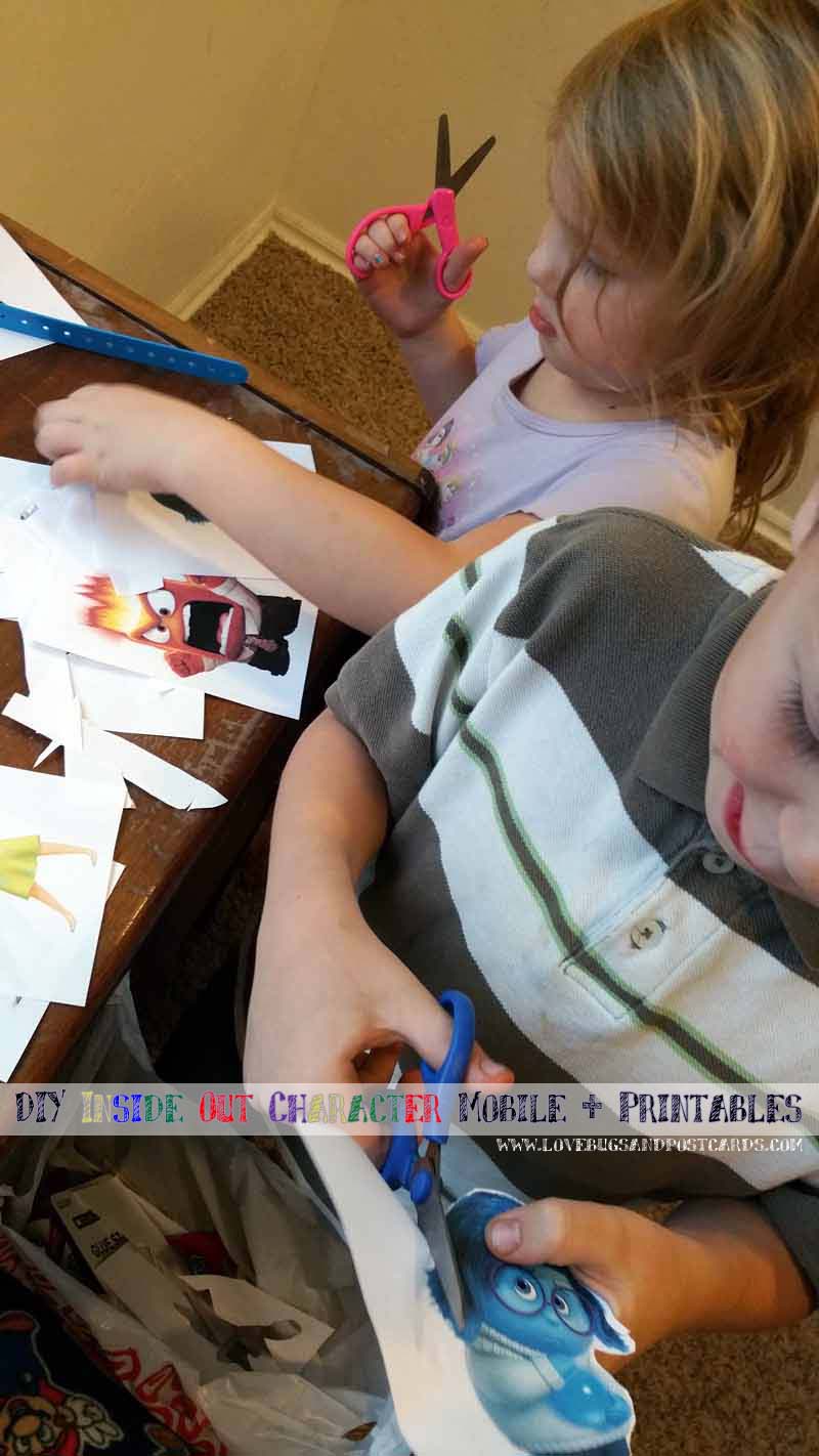 DIY Inside Out Mobile + Printables