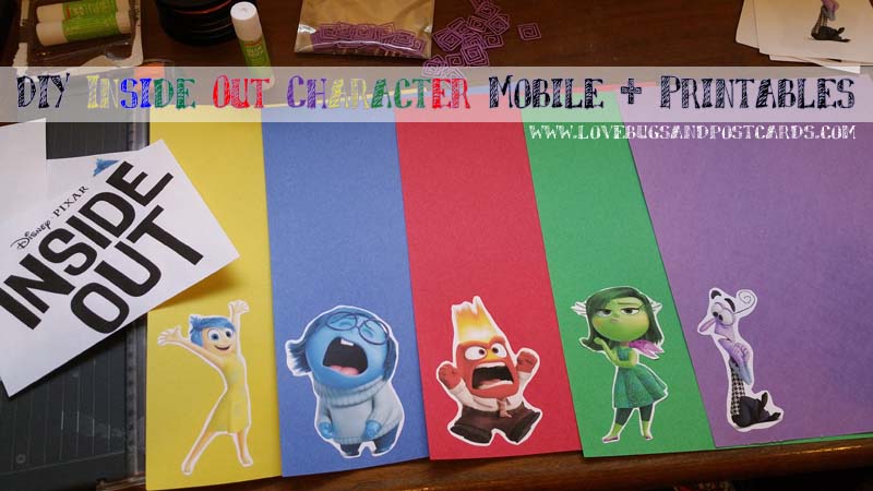 DIY Inside Out Mobile + Printables