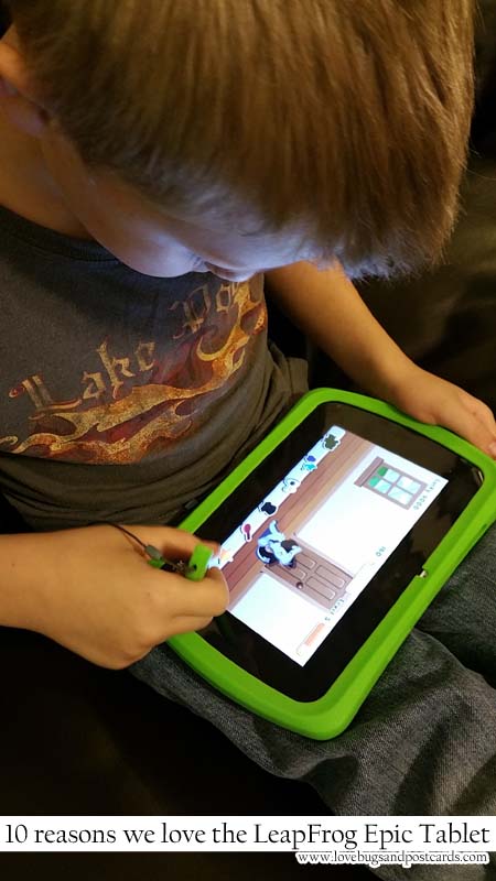 10 reasons we love the LeapFrog Epic Tablet #leapfrogepic #leapfrogmom