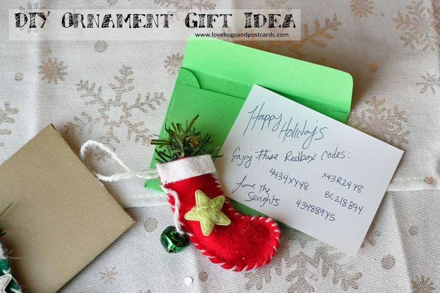 DIY Ornament Gift Idea