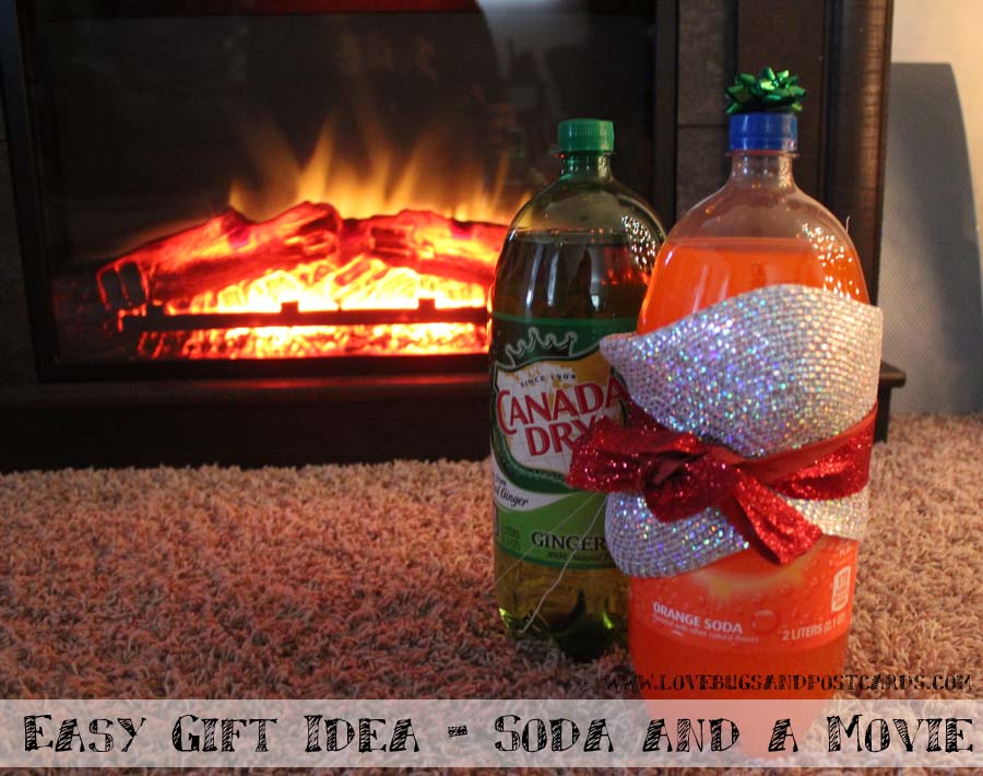 Easy Gift Idea - Soda and a Movie