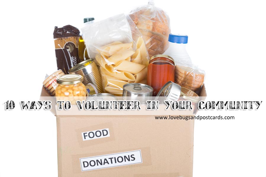 10 ways to volunteer in your community #WishesDelivered