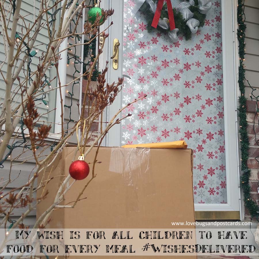 My wish is for all children to have food for every meal #WishesDelivered
