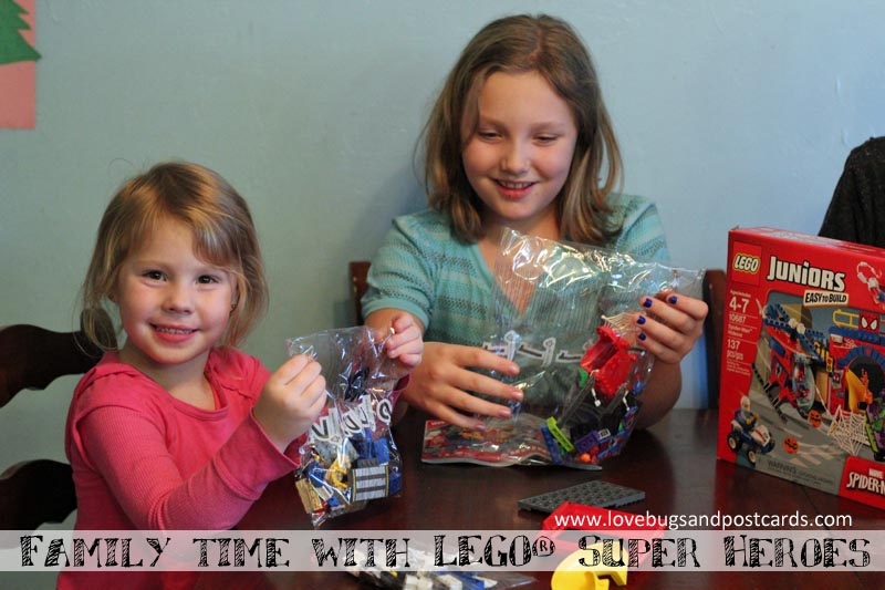 Family time with LEGO® Super Heroes