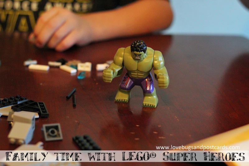 Family time with LEGO® Super Heroes