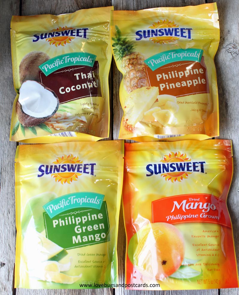 Sunsweet Philippine Tropicals flavors + Tropical Vacation Giveaway