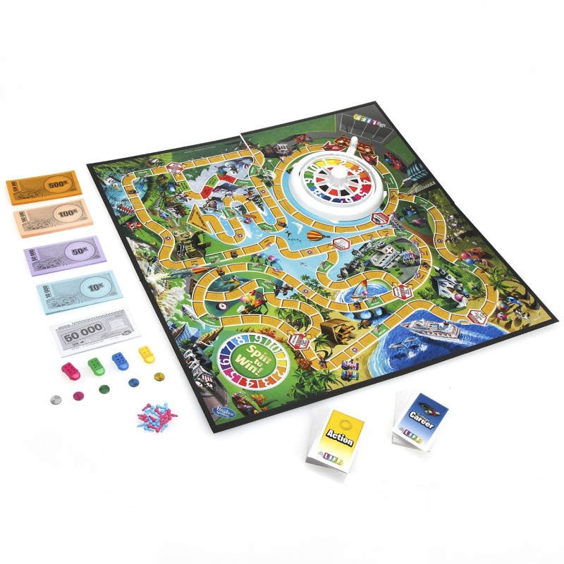 Family Game Night: The Game of Life game by Hasbro