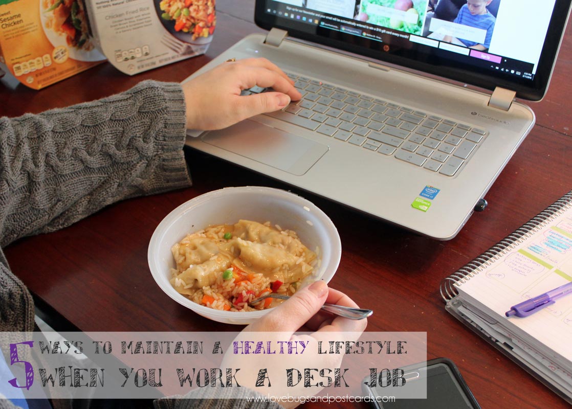 5 ways to maintain a healthy lifestyle when you work a desk job
