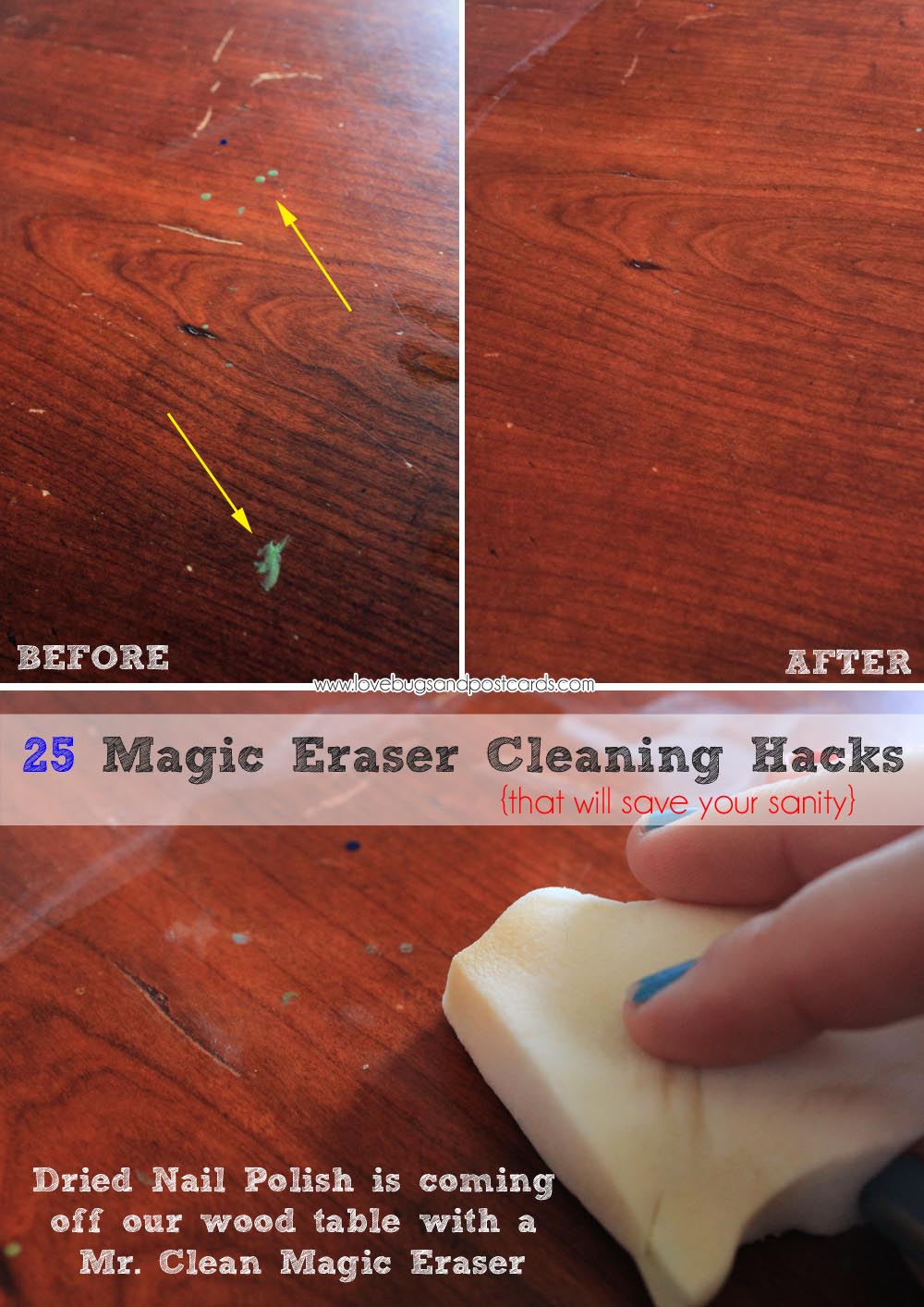 25 Magic Eraser Cleaning Hacks {that will save your sanity}