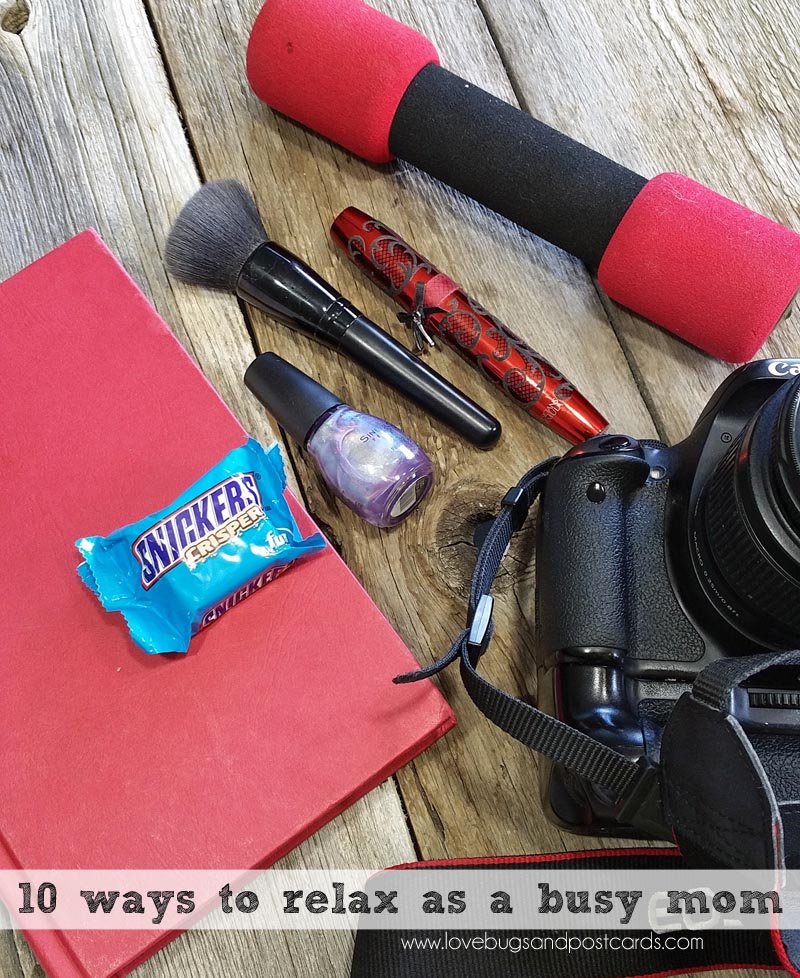 10 ways to relax as a busy mom