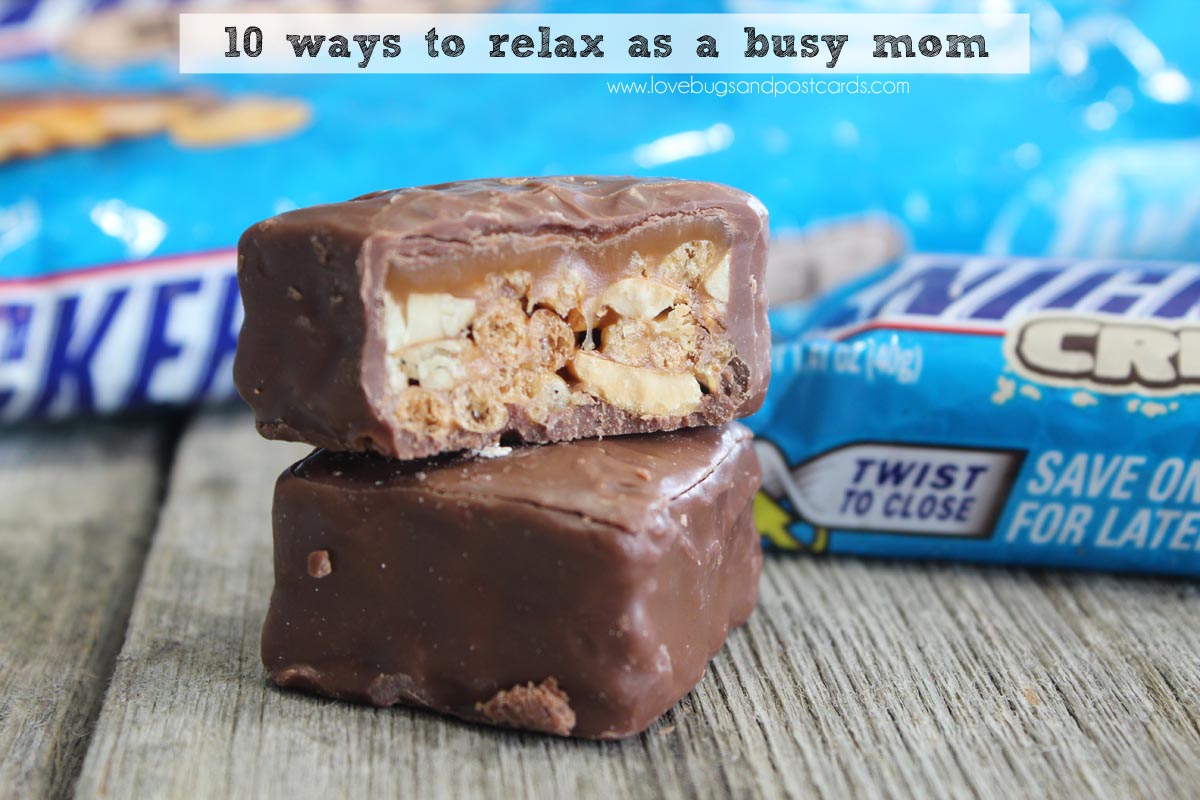 10 ways to relax as a busy mom
