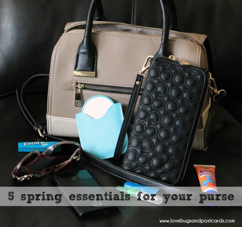 5 spring essentials for your purse