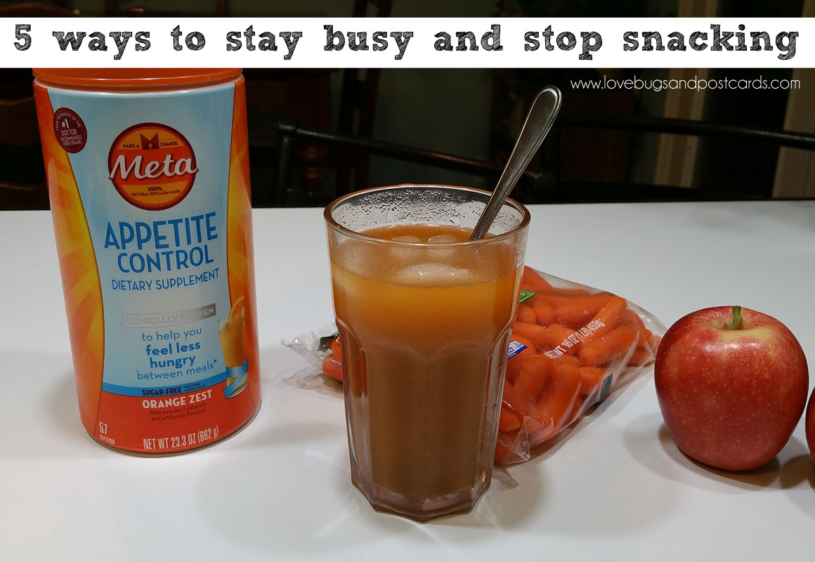 5 ways to stay busy and stop snacking