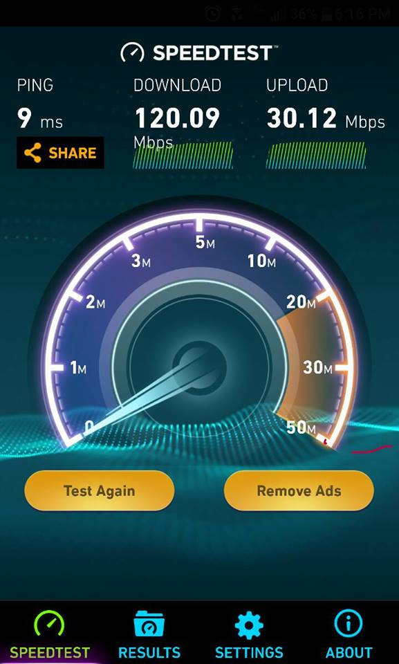 ComcastSpeedTest