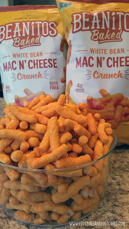 5 reasons you will love Beanitos Baked White Bean Mac N' Cheese Crunch