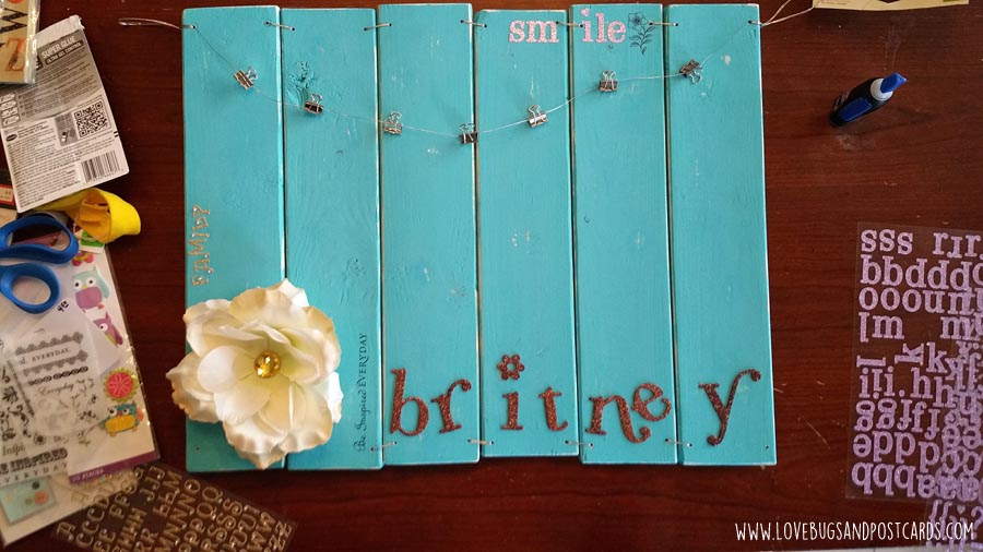 DIY Photo Board