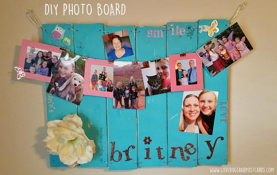 DIY Photo Board