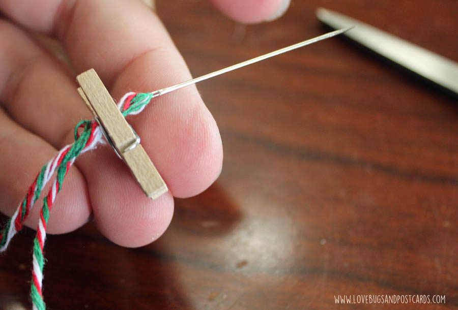 DIY Card/Picture Holder Garland