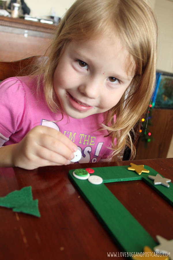DIY Frames Christmas Crafts for Kids