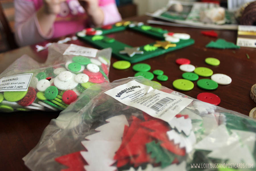 DIY Frames Christmas Crafts for Kids