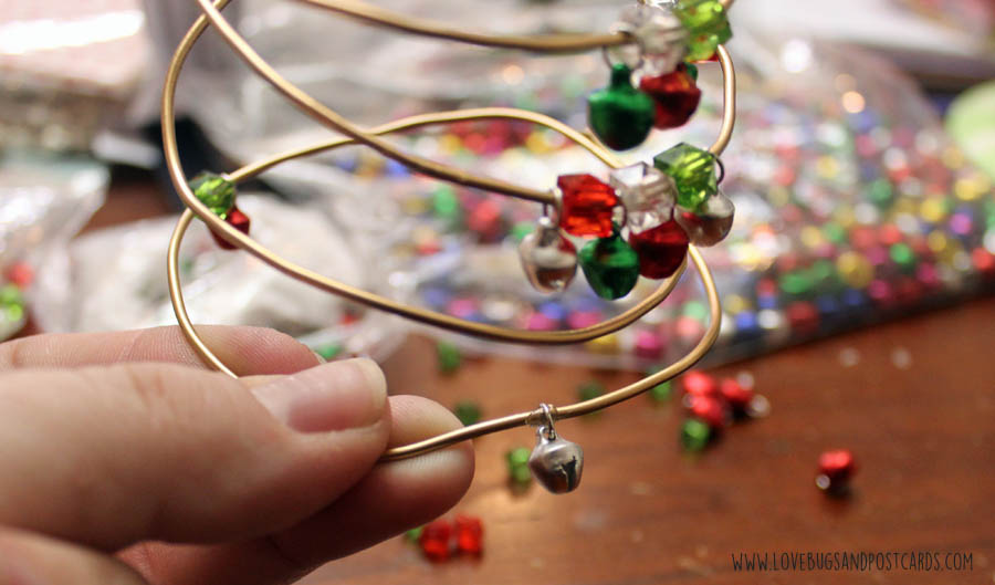 DIY Wire Tree Christmas Craft
