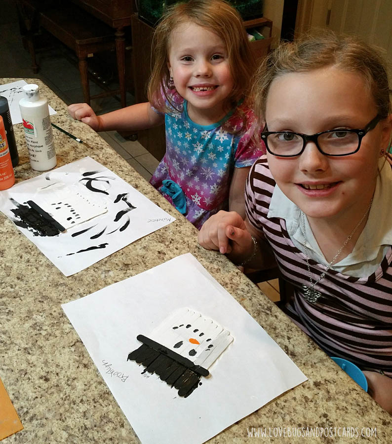 Snowman Crafts for Kids + DIY Stick Snowman Craft