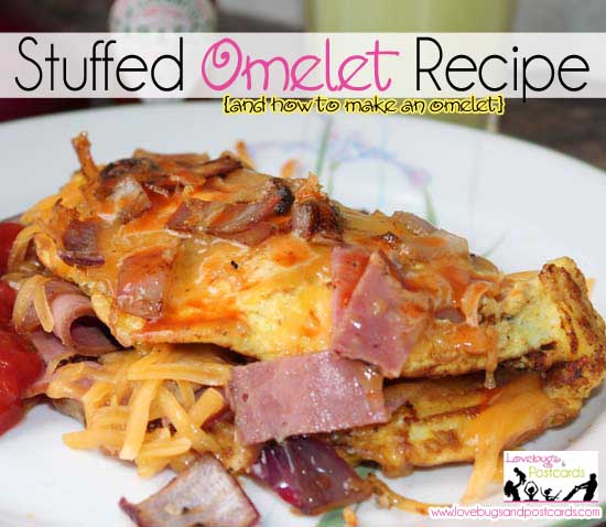 Best Stuffed Omelet Recipe {+ how to make an omelet}