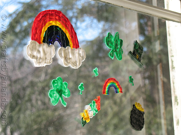 St. Patrick’s Day Window Clings