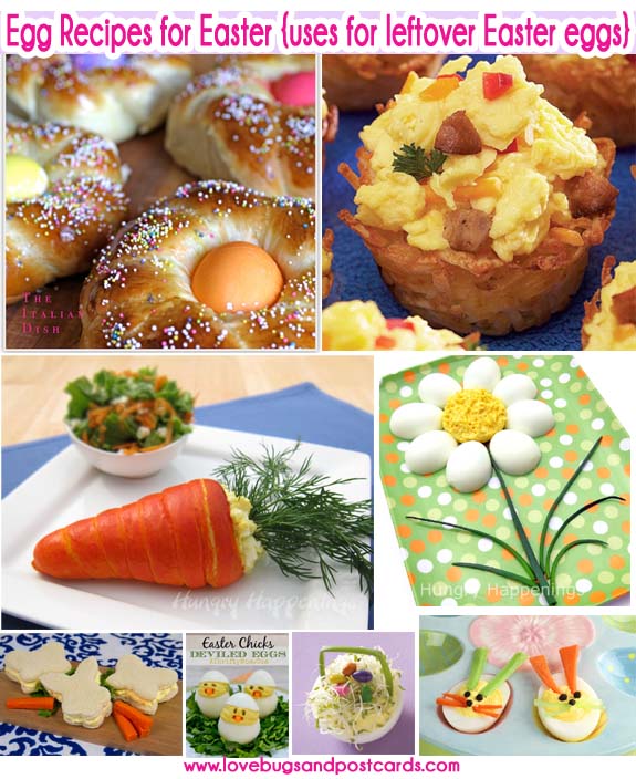 Egg Recipes for Easter {uses for leftover Easter eggs}