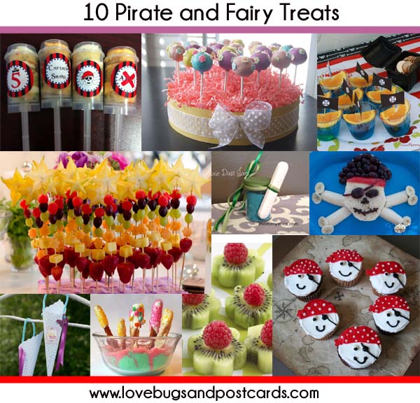 10 Pirate and Fairy Treats