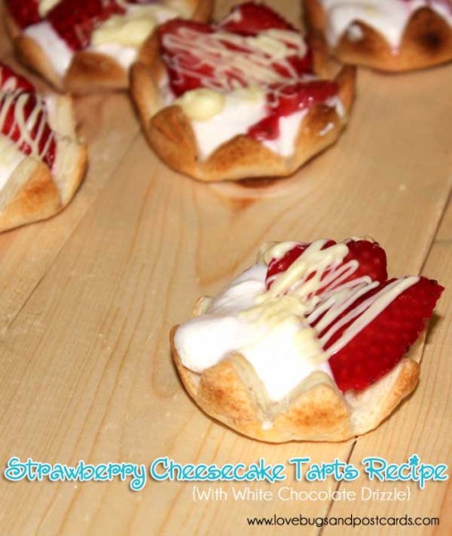 Strawberry Cheesecake Tarts Recipe