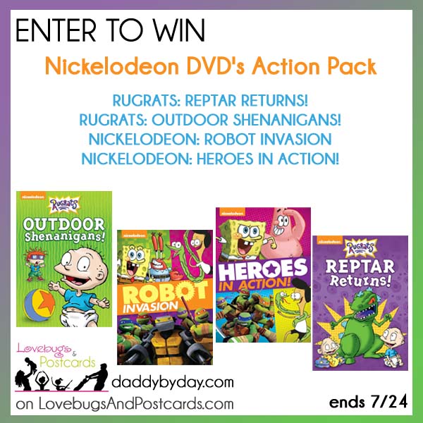 Nickelodeon DVD Pack Giveaway (Rugrats, Robot Invasion, and Heroes in ...