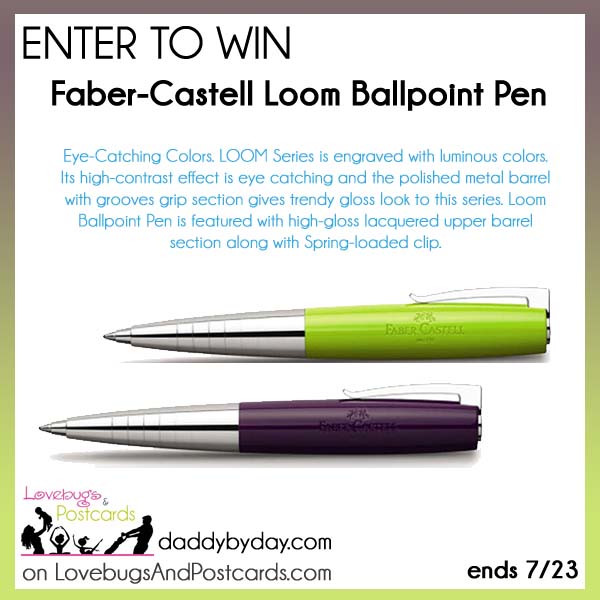 Faber-Castell Loom Plum Ballpoint Pen