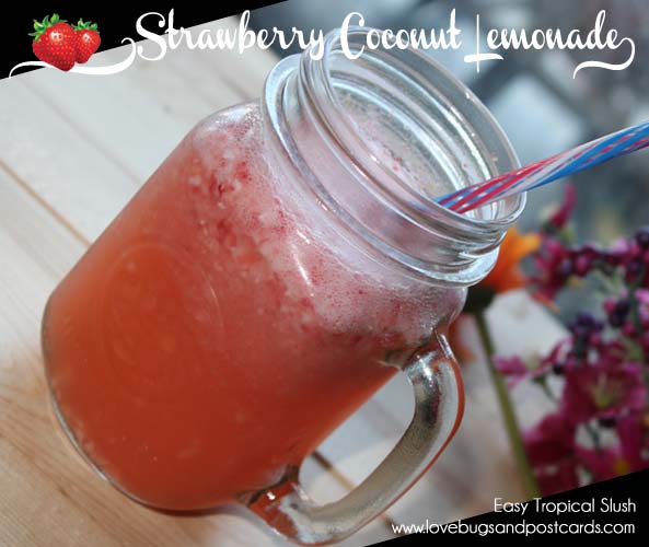 Real Fruit Strawberry Coconut Lemonade Recipe