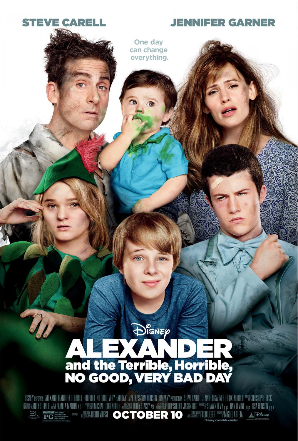 Disney's ALEXANDER AND THE TERRIBLE, HORRIBLE, NO GOOD, VERY BAD DAY sweepstakes