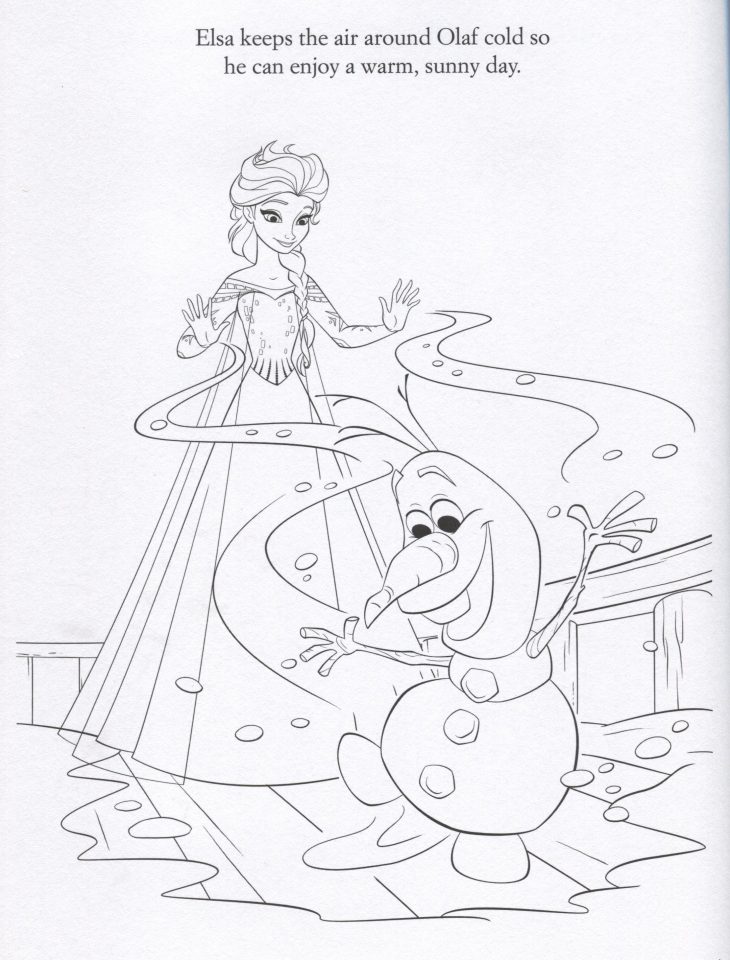 Disney FROZEN Coloring Pages - Lovebugs and Postcards