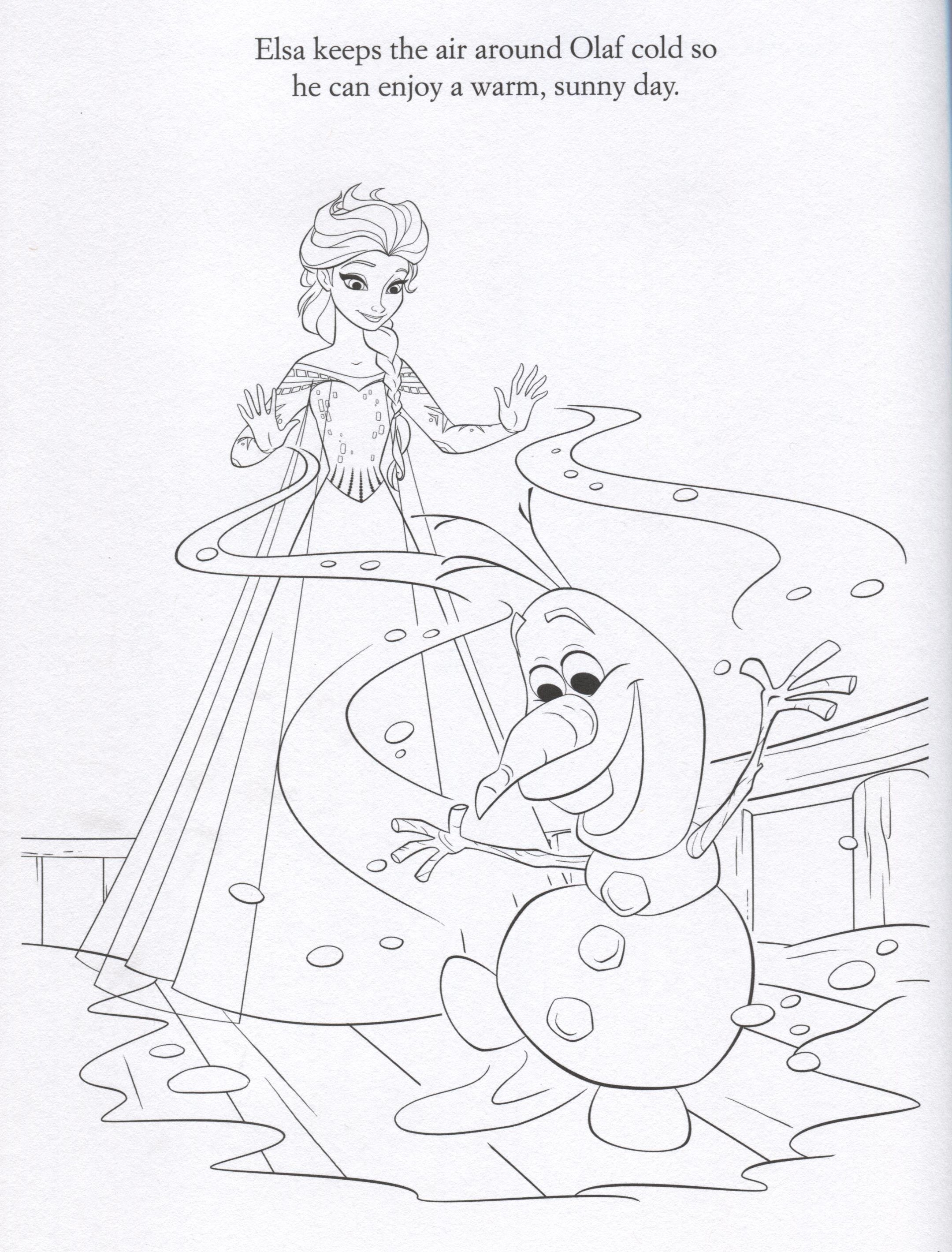 40+ Frozen Coloring Sheets Free